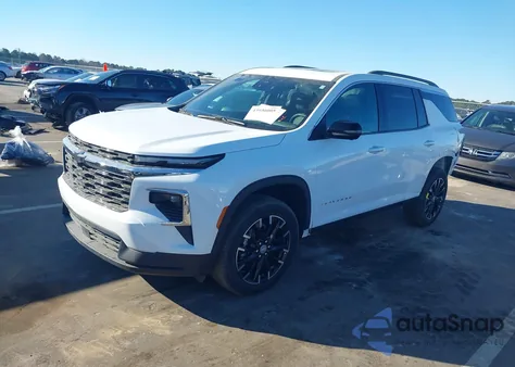 2025 Chevrolet Traverse Fwd Lt из США, поврежденный, VIN 1GNERGRS3SJ154120